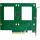 InLine PCIe Karte zu 2x intern U.2 NVMe SFF-8639 – Bifurcation, PCIe x8, breit