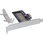 InLine PCI Express Karte zu 1x intern NVMe M.2 Key M, PCIe x1