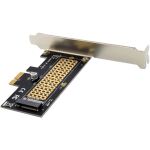 InLine PCI Express Karte zu 1x intern NVMe M.2 Key M, PCIe x1
