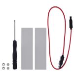 InLine PCIe Karte x16 zu 2x M.2, 1x mSATA
