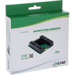 InLine Schnittstellenkarte M.2 Key B+M zu 4x SATA Stecker, RAID, HyperDuo