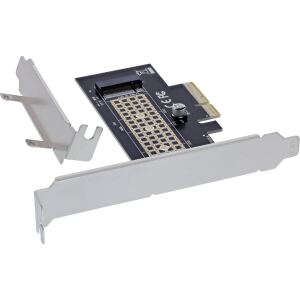 InLine PCIe Karte zu 1x intern NVMe M.2 Key M, PCIe x4