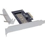 InLine PCIe Karte zu 1x intern NVMe M.2 Key M, PCIe x4
