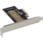 InLine PCIe Karte zu 1x intern NVMe M.2 Key M, PCIe x4