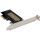 InLine PCIe Karte zu 1x intern NVMe M.2 Key M, PCIe x4