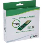 InLine Schnittstellenkarte M.2 zu 4x seriell 9pol Stecker
