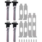 InLine Schnittstellenkarte M.2 zu 4x seriell 9pol Stecker