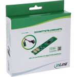 InLine Schnittstellenkarte M.2 zu 2x seriell 9pol Stecker