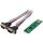 InLine Schnittstellenkarte M.2 zu 2x seriell 9pol Stecker