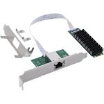 InLine Schnittstellenkarte, M.2 B+M zu 10 Gb/s RJ45