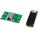 InLine Schnittstellenkarte, M.2 B+M zu 10 Gb/s RJ45