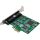 InLine Schnittstellenkarte, PCIe x1 zu 8x RS-232, D-Sub 9 Stecker