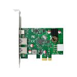 InLine Schnittstellenkarte, 2x USB-A, 1x USB-C 3.2 Gen.1, PCIe, PD3.0, 6pol