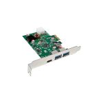 InLine Schnittstellenkarte, 2x USB-A, 1x USB-C 3.2 Gen.1, PCIe, PD3.0, 6pol