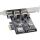 InLine Schnittstellenkarte, 3x+1x USB 3.2 Gen.1, PCIe, SATA + LP-Slotblech