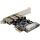 InLine PCIe Karte, 3x+1x USB 3.2 Gen.1, Molex kompatibler 4pol Stromanschluss