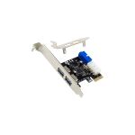 InLine Schnittstellenkarte, 4x USB 3.2 Gen.1 (2+2), PCIe, Low Profile, VL805