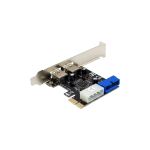 InLine Schnittstellenkarte, 4x USB 3.2 Gen.1 (2+2), PCIe, Low Profile, VL805