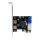 InLine Schnittstellenkarte, 4x USB 3.2 Gen.1 (2+2), PCIe, Low Profile, VL805