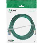 InLine Patchkabel, S/FTP (PiMf), Cat.6A, halogenfrei, grün, 3m