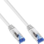 InLine Patchkabel, S/FTP (PiMf), Cat.6A, halogenfrei, weiß, 5m