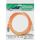 InLine Patchkabel, S/FTP (PiMf), Cat.6A, halogenfrei, orange, 1m
