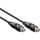 InLine Patchkabel 180°, S/FTP (PiMf), Cat.6A, halogenfrei, 1m
