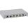 InLine Patchfeld Cat.6A 0,5HE 6-fach, Tisch/Wand/Hutschiene, grau, Staubschutz
