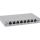 InLine Patchfeld Cat.6A 0,5HE 8-fach, Tisch/Wand/Hutschiene, grau, Staubschutz