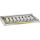 InLine Patchfeld Cat.6A 0,5HE 8-fach, Tisch/Wand/Hutschiene, grau, Staubschutz