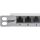 InLine 10" Patchfeld Cat.6A 0,5HE 12-fach, lichtgrau, RAL7035, mit Staubschutz