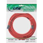 InLine Patchkabel, S/FTP (PiMf), Cat.6A, halogenfrei, rot, 20m