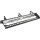 InLine Patchfeld 16-fach, Keystone Leerblech mit 3 Bügeln, 19", 1HE, schwarz