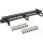InLine Patchfeld Cat.6A 16-fach, mit 3 Bügeln, 16 Keystones, 19", 1HE, schwarz