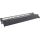 InLine Patchfeld 24-fach, Keystone Leerblech Patchpanel mit Auszug, 19", 1HE