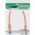 InLine Patchkabel, S/FTP (PiMf), Cat.6A, halogenfrei, orange, 0,3m