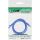 InLine Patchkabel, S/FTP (PiMf), Cat.6A, halogenfrei, blau, 0,5m