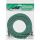 InLine Patchkabel, S/FTP (PiMf), Cat.6, halogenfrei, Kupfer, grün, 10m