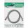 InLine Patchkabel, S/FTP (PiMf), Cat.6, halogenfrei, Kupfer, grau, 2m