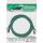 InLine Patchkabel, S/FTP (PiMf), Cat.6, halogenfrei, Kupfer, grün, 2m