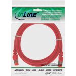 InLine Patchkabel, S/FTP (PiMf), Cat.6, halogenfrei, Kupfer, rot, 2m