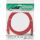 InLine Patchkabel, S/FTP (PiMf), Cat.6, halogenfrei, Kupfer, rot, 2m