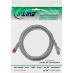 InLine Patchkabel, S/FTP (PiMf), Cat.6, halogenfrei, Kupfer, grau, 3m