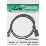 InLine Patchkabel-Verlängerung, S/FTP (PiMf), Cat.6, halogenfrei, 3m