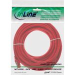 InLine Patchkabel, S/FTP (PiMf), Cat.6, halogenfrei, Kupfer, rot, 5m