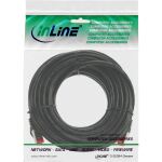 InLine Patchkabel, S/FTP (PiMf), Cat.6, halogenfrei, Kupfer, schwarz, 7,5m