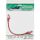 InLine Patchkabel, S/FTP (PiMf), Cat.6, halogenfrei, Kupfer, rot, 0,25m