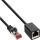 InLine Patchkabel-Verlängerung, S/FTP (PiMf), Cat.6, halogenfrei, 0,5m