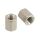 InLine Doppelmutter, innen UNC 4/40 10er Pack