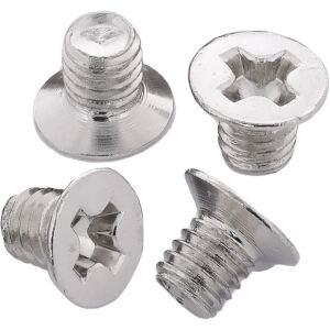 InLine Schraubenset, f. 2,5" HDD/SSD, 3mm, flacher Senkkopf, silber 1000er Pack